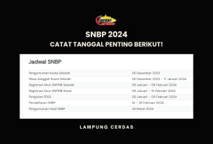 SNBP 2024: Catat Tanggal Penting Berikut!