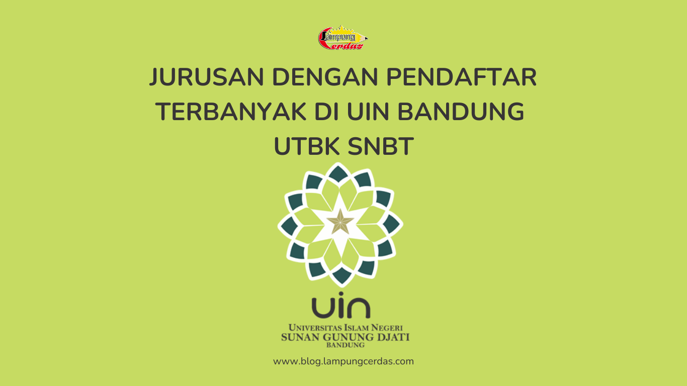 Jurusan dengan pendaftar terbanyak di UIN Bandung UTBK SNBT