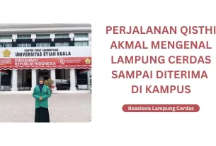 penerima beasiswa Lampung cerdas