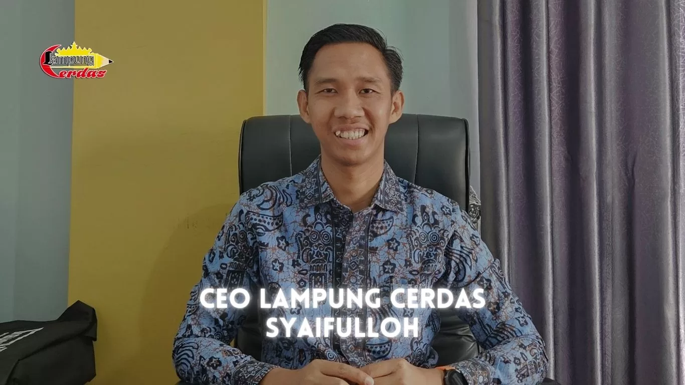 Cerita CEO Lampung Cerdas, Syaifulloh