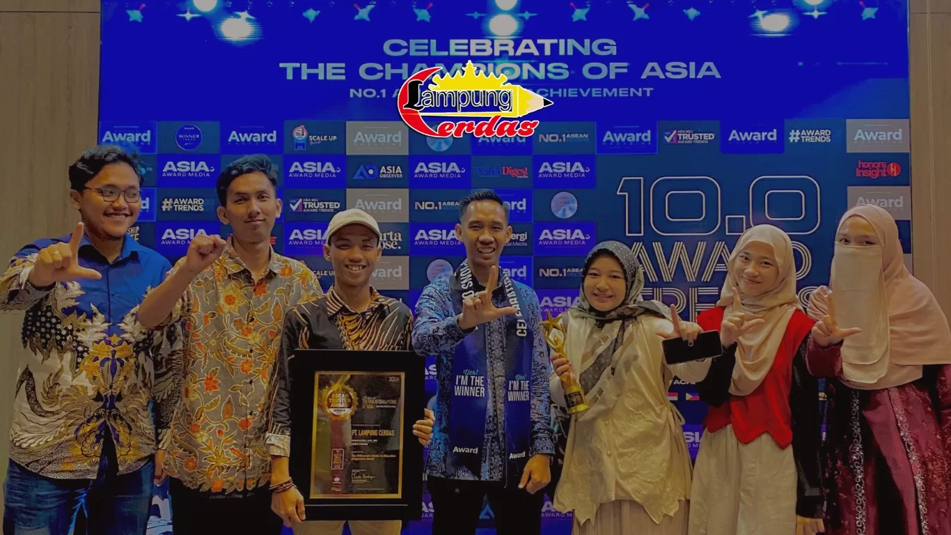 PT Lampung Cerdas Raih Penghargaan dari Indonesian Award Magazine dan Asia Media Award