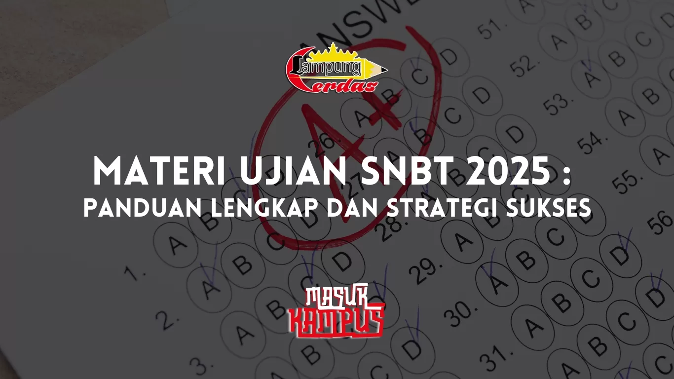 Materi Ujian SNBT 2025